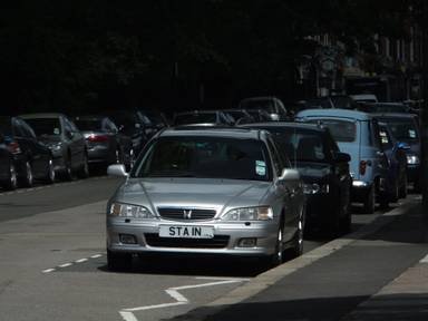 UK Number Plate STA 1N
