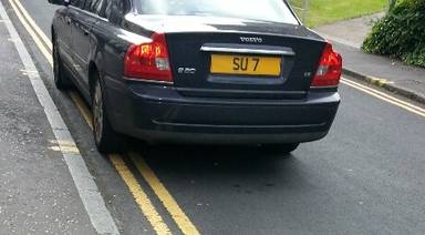 UK Number Plate SU 7