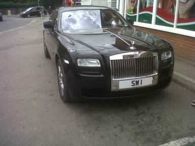 UK Number Plate SW 1