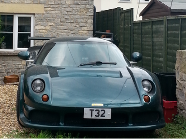UK Number Plate T 32