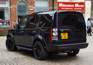 UK Number Plate TF 9