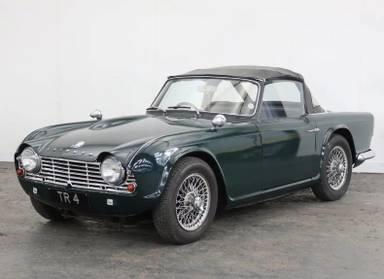UK Number Plate TR 4