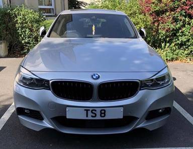 UK Number Plate TS 8