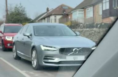 UK Number Plate U 1