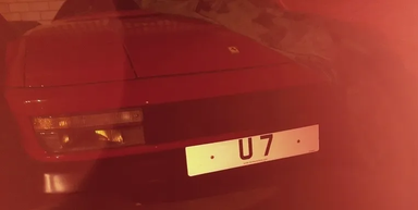 UK Number Plate U 7