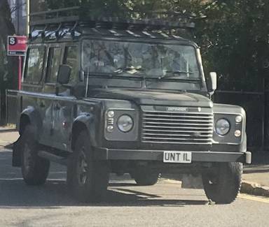 UK Number Plate UNT 1L