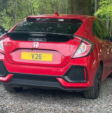 UK Number Plate V 26
