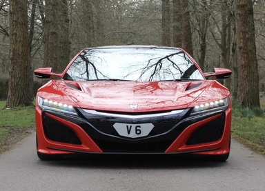 UK Number Plate V 6