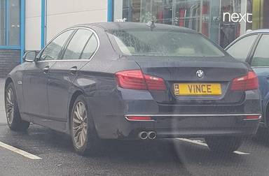 UK Number Plate V1 NCE