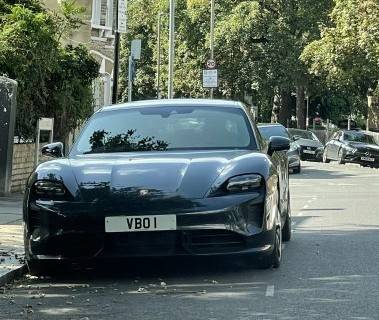UK Number Plate VBO 1
