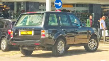 UK Number Plate VR 2