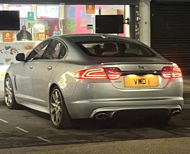 UK Number Plate VWD 1
