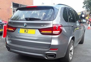UK Number Plate W 2