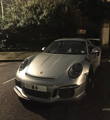 UK Number Plate W 4