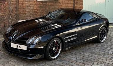 UK Number Plate W 4