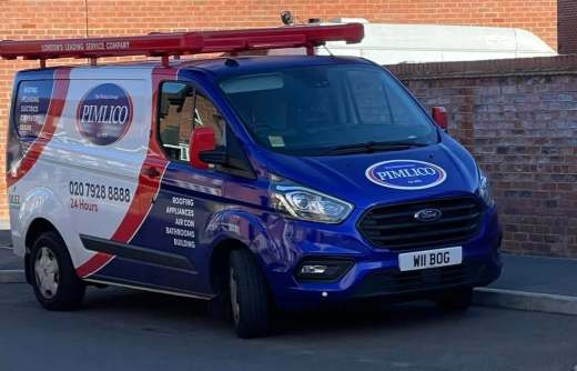 W11 BOG number plate – Pimlico Plumbers