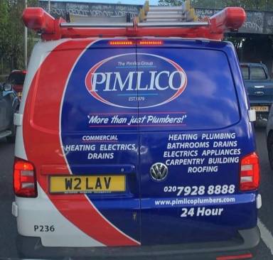 UK Number Plate W2 LAV