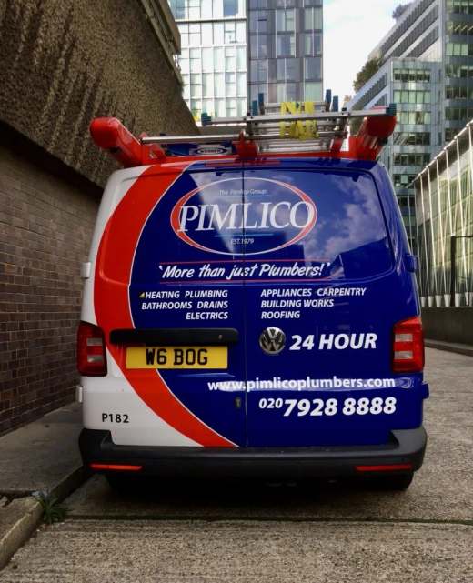 W6 BOG number plate – Pimlico Plumbers