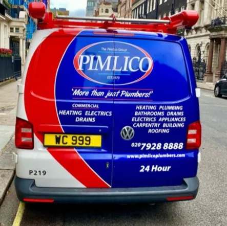 WC 999 number plate – Pimlico Plumbers