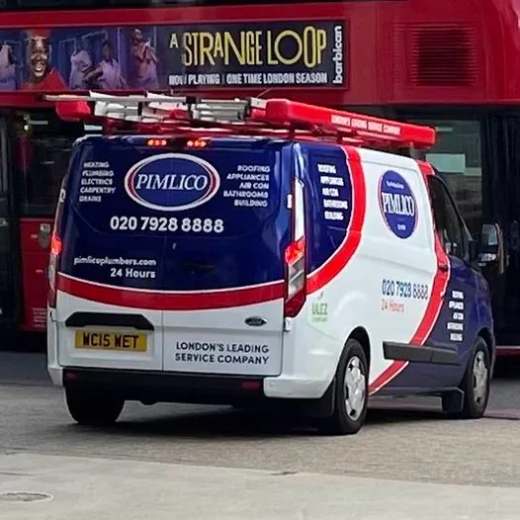 WC15 WET number plate – Pimlico Plumbers