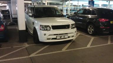 UK Number Plate WF 15