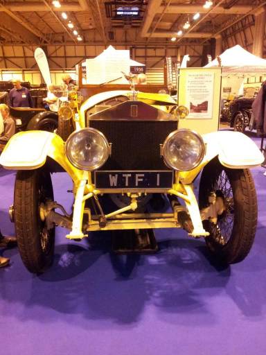 UK Number Plate WTF 1