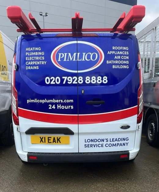 X1 EAK number plate – Pimlico Plumbers