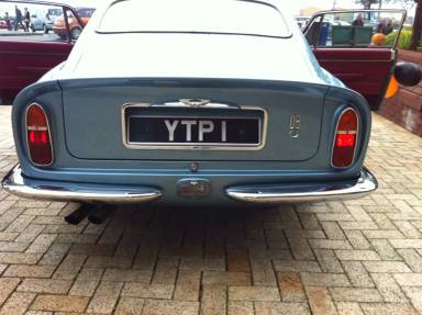 UK Number Plate YTP 1