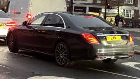 ZAM 1 on a vehicle — Zambia diplomatic registration