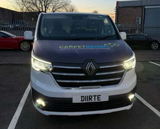 D11 RTE number plate – Carpet Bright UK