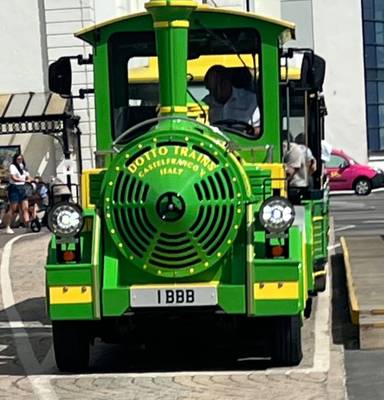 UK Number Plate 1 BBB on a 2022 Multi-Colour Dottomusonriverelec