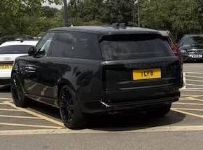 UK Number Plate 1 CFB on a 2026 Green Land Rover Range Rover Se D Mhev Auto