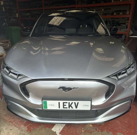 1 EKV number plate – A.W. Lymn