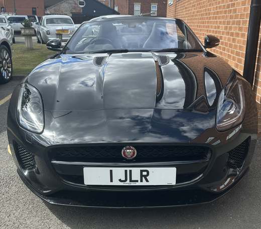 1 JLR number plate – A.W. Lymn