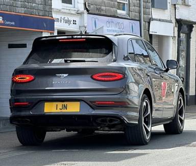 UK Number Plate 1 JN