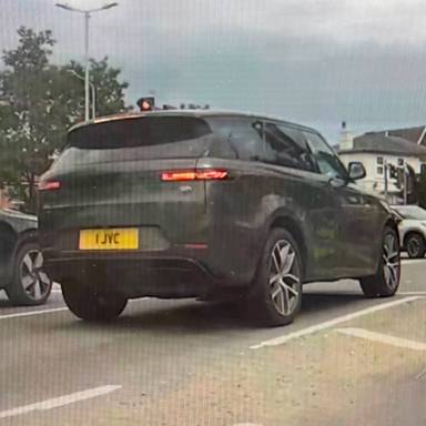UK Number Plate 1 JVC on a 2023 Grey Land Rover R-Rover Sport Dyn Se D Mhev A