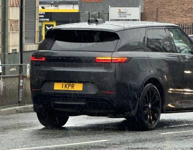 UK Number Plate 1 KPR on a 2023 Grey Land Rover R-Rover Sport Autobio D Mhev A