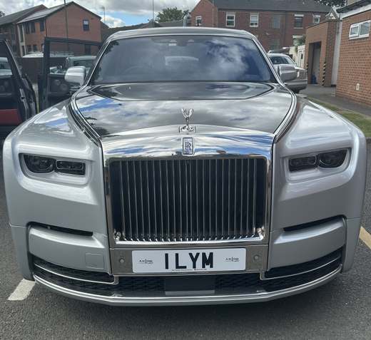 1 LYM number plate – A.W. Lymn