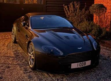 UK Number Plate 1 ODB on a 2006 Grey Aston Martin Vantage