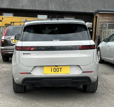 UK Number Plate 1 OOT on a 2025 Grey Land Rover R-Rover Sport Autobio D Mhev A
