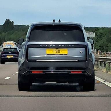 UK Number Plate 1 SO on a 2023 Grey Land Rover Range Rover Autobio D Mhev A