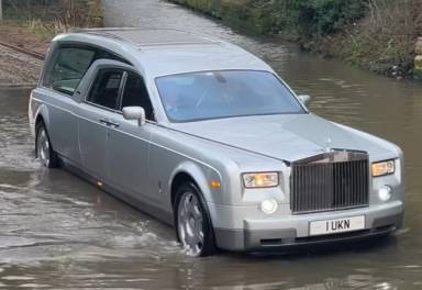 UK Number Plate 1 UKN on a 2017 Silver Biemme