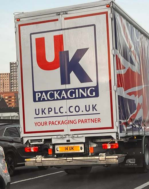 14 UK number plate – UK Packaging