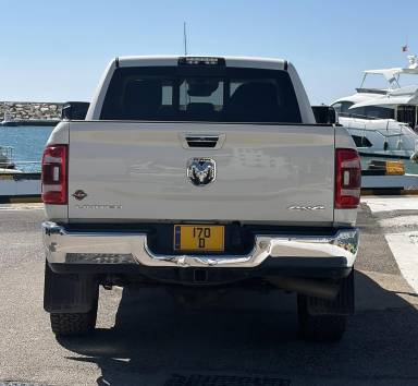 UK Number Plate 170 D on a 2019 White Dodge (Usa)