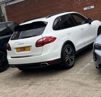 2 UK number plate – UK Packaging