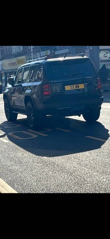 UK Number Plate 32 BW on a 2025 Grey Toyota Land Cruiser Commercial Auto
