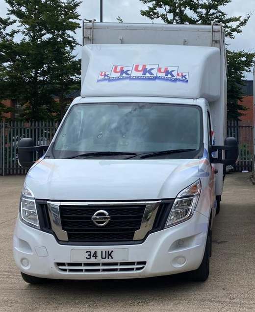 34 UK number plate – UK Packaging