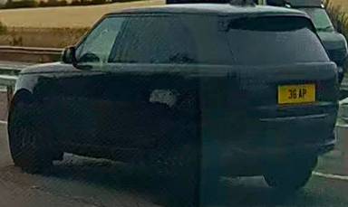 UK Number Plate 36 AP on a 2025 Black Land Rover Range Rover Hse D Mhev Auto