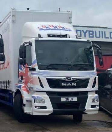 36 UK number plate – UK Packaging