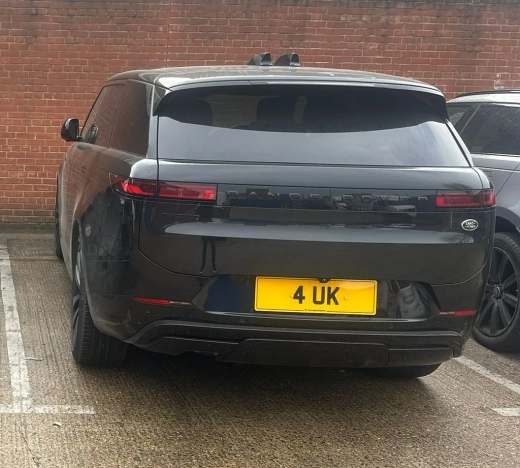 4 UK number plate – UK Packaging
